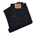 画像1: 【ビンテージ】【LEVI'S】【リーバイス５０５】505【黒】【デニムパンツ】ブラックデニム【33ｘ32】<br> (1)