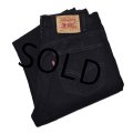 【ビンテージ】【LEVI'S】【リーバイス５０５】505【黒】【デニムパンツ】ブラックデニム【33ｘ32】 