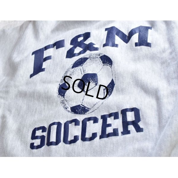 画像3: 90’s~ビンテージ【チャンピオン】【Champion】【リバースウィーブ】【サッカーボール】【F＆M SOCCER】【スウェット】【サイズXL】 