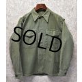 50's【ビンテージ】【米軍実物】【USMC】P-58【P58】ユーティリティシャツ【US40程度】Ｌサイズ程度【ユーティリティジャケット】 