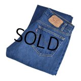 【ビンテージ】【USA製】【LEVI'S】【リーバイス501】【デニムパンツ】【34×36】 