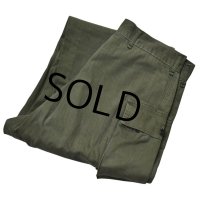 【40s】【ビンテージ】米軍実物【U.S.ARMY】【M-43】【HBTパンツ】【13スターボタン】【フィールドパンツ】【34ｘ33】 