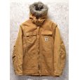 画像1: 【ビンテージ】【カーハート】【carhartt】ブラウン【ダック地】フード付き【トラディショナルコート】【フルジップパーカー】<br> (1)