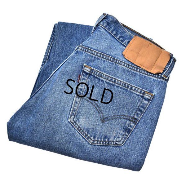 画像1: 【90's】【USA製】【ビンテージ】【LEVI'S】【リーバイス５０１】501【デニムパンツ】【32x34】 