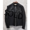 70's【ビンテージ】【HARLEY DAVIDSON】【ハーレーダビッドソン】【黒】【シングルライダースジャケット】【US40】 