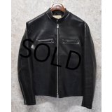 70's【ビンテージ】【HARLEY DAVIDSON】【ハーレーダビッドソン】【黒】【シングルライダースジャケット】【US40】 