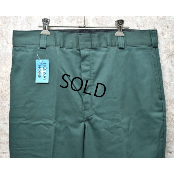 画像6: 80's【デッドストック】【ビンテージ】【タロン42ジップ】【裏地付き】緑【ワークパンツ】【W35程度】