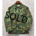 【ビンテージ】【60's】【米軍実物】【ＥＲＤＬ】リップストップ【ジャングルファティーグジャケット】【ファティーグシャツ】【XS-SHORT】 