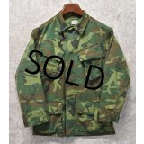 【ビンテージ】【60's】【米軍実物】【ＥＲＤＬ】リップストップ【ジャングルファティーグジャケット】【ファティーグシャツ】【XS-SHORT】 