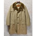 【80’s】ビンテージ【ウールリッチ】WOOLRICH【襟ボアコート】【ベージュ】【US40】 