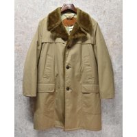 【80’s】ビンテージ【ウールリッチ】WOOLRICH【襟ボアコート】【ベージュ】【US40】 