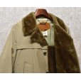 画像3: 【80’s】ビンテージ【ウールリッチ】WOOLRICH【襟ボアコート】【ベージュ】【US40】<br> (3)