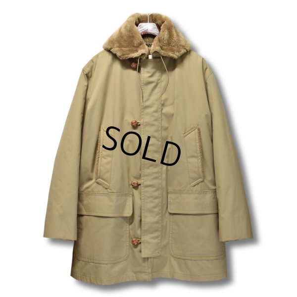 画像4: ~80's【USA製】【ビンテージ】【MIGHTY MAC】【マイティーマック】ラビットフード【裏ボア付きコート】【US46L】