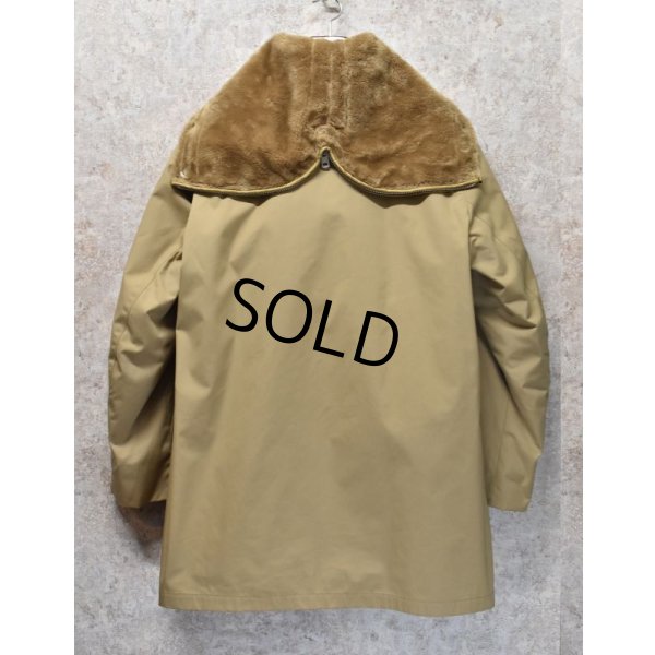 画像7: ~80's【USA製】【ビンテージ】【MIGHTY MAC】【マイティーマック】ラビットフード【裏ボア付きコート】【US46L】