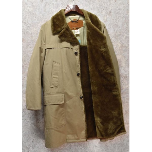 画像5: 【80’s】ビンテージ【ウールリッチ】WOOLRICH【襟ボアコート】【ベージュ】【US40】 