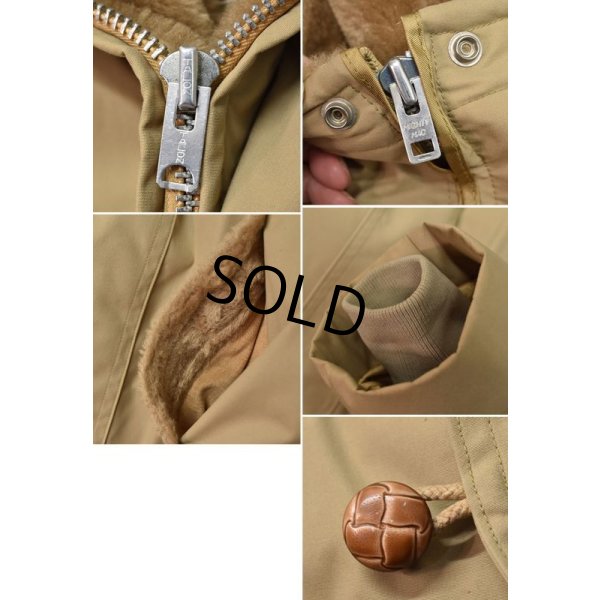 画像3: ~80's【USA製】【ビンテージ】【MIGHTY MAC】【マイティーマック】ラビットフード【裏ボア付きコート】【US46L】