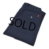 【未使用】【Ralph Lauren】ラルフローレン【紺】【ETHAN PANT】【イーサンパンツ】【2タック】【テーパードパンツ】【35ｘ32】 