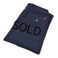 【未使用】【Ralph Lauren】ラルフローレン【紺】【ETHAN PANT】【イーサンパンツ】【2タック】【テーパードパンツ】【35ｘ32】 