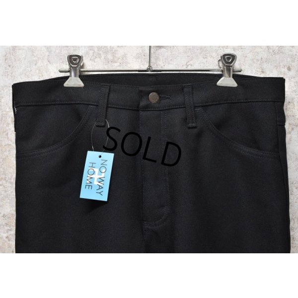 画像6: 【ビンテージ】【Wrangler】【ラングラー】【黒】【ランチャードレスパンツ】【スラックス】ブーツカット【フレアパンツ】【33x32】
