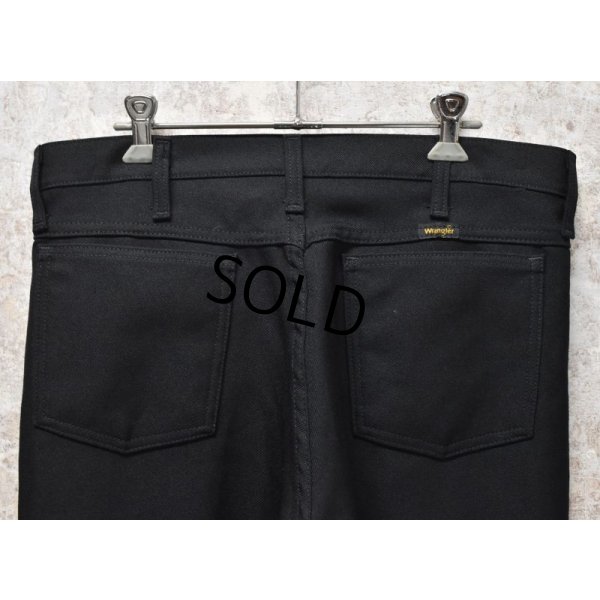 画像5: 【ビンテージ】【Wrangler】【ラングラー】【黒】【ランチャードレスパンツ】【スラックス】ブーツカット【フレアパンツ】【33x32】