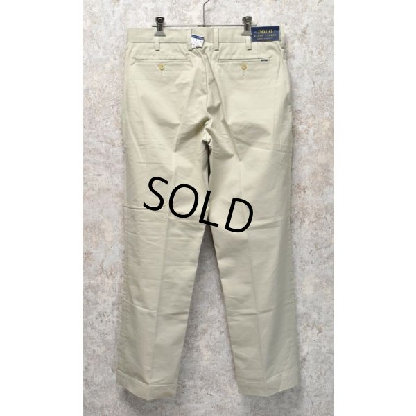 画像3: 【デッドストック】POLO RALPH LAUREN【ラルフローレン】オフホワイト【ストレッチクラシックフィット】【チノパンツ】コットンパンツ【32X30】