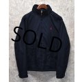 【RALPH LAUREN】【ラルフローレン】【裏フリース】【ブルゾン】【黒】【サイズＬ】 