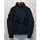 【RALPH LAUREN】【ラルフローレン】【裏フリース】【ブルゾン】【黒】【サイズＬ】 