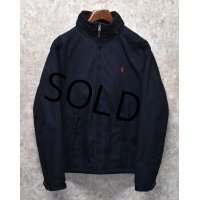 【RALPH LAUREN】【ラルフローレン】【裏フリース】【ブルゾン】【黒】【サイズＬ】 