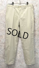 【デッドストック】POLO RALPH LAUREN【ラルフローレン】オフホワイト【ストレッチクラシックフィット】【チノパンツ】コットンパンツ【32X30】 