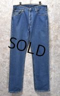 90's~【USA製】【ビンテージ】【LEVI'S】【リーバイス５０１】501【デニムパンツ】【34ｘ34】 