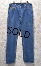 90's~【USA製】【ビンテージ】【LEVI'S】【リーバイス５０１】501【デニムパンツ】【34ｘ34】 