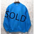 90's【USA製】ビンテージ【FRUIT OF THE LOOM】【フルーツオブザルーム】【ターコイズブルー】無地【スウェット】【サイズXＬ】 