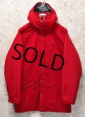 80's【USA製】【ビンテージ】【ＬＬビーン】【L.L.bean】【赤】【マウンテンパーカー】【中綿入りジャケット】【サイズＬ】 