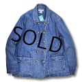 【ビンテージ】【L.L.bean】【ＬＬビーン】【ダブルボタン】【デニムジャケット】【レディース】【Woman’s 8】 
