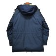 画像3: 【ビンテージ】【Eddie Bauer】【エディーバウアー】【黒タグ】【紺ｘベージュ】フード付き【ダウンジャケット】<br> (3)