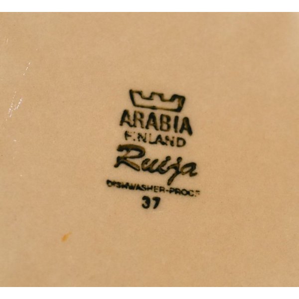 画像2: ビンテージ【ARABIA】アンティーク【アラビア】【Ruija】【ルイージャ】【サラダプレート】皿 【20cm】  