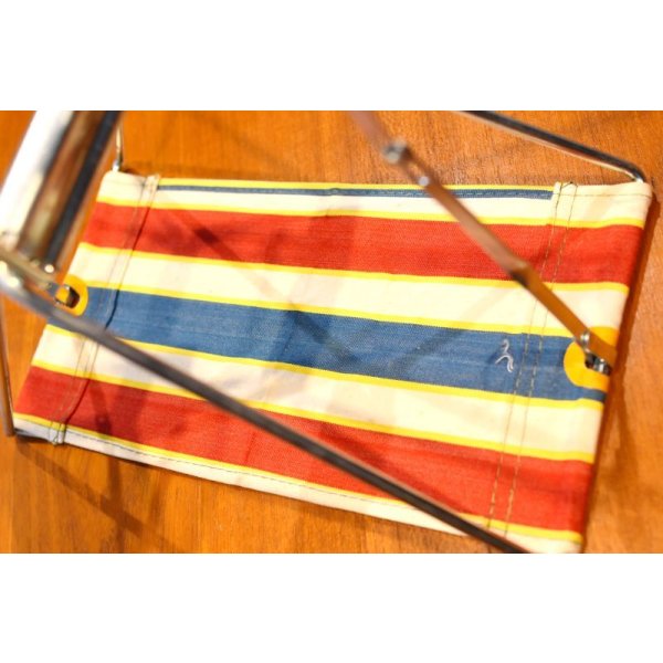 画像5: 60's~【デッドストック】コンパクト【フォールディングチェア】【折りたたみ椅子】