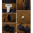 画像2: 90's 【ビンテージ】USA製 L.L.Bean【ＬＬビーン】【ブラウン×紺】ボア裏地付き【ジップアップジャケット】<br> (2)