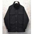 画像1: 80'ｓ【ビンテージ】【ウールリッチ】【Woolrich】【黒×赤】中綿入りマウンテンパーカー【マウンテンパーカー】【中綿ダウンジャケット】【サイズＭ】<br> (1)