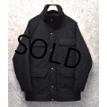 80'ｓ【ビンテージ】【ウールリッチ】【Woolrich】【黒×赤】中綿入りマウンテンパーカー【マウンテンパーカー】【中綿ダウンジャケット】【サイズＭ】 