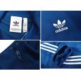 画像2: 【ビンテージ】【アディダス】adidas【インディゴブルー×白】ジャージ【トラックジャケット】【トラックジャージ】【サイズL】<br> (2)