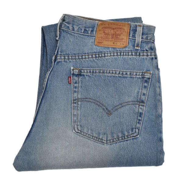 画像1: 【USA製】【ビンテージ】【LEVI'S】【リーバイス】【505】【デニムパンツ】【38ｘ34】 