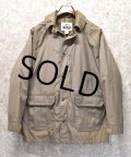 80's~【USA製】ビンテージ【ウールリッチ】WOOLRICH【ウール裏地付きジャケット】マウンテンパーカー【ベージュ】【サイズL】 