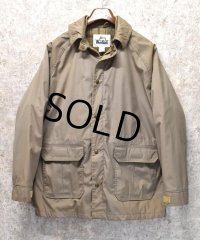 80's~【USA製】ビンテージ【ウールリッチ】WOOLRICH【ウール裏地付きジャケット】マウンテンパーカー【ベージュ】【サイズL】 