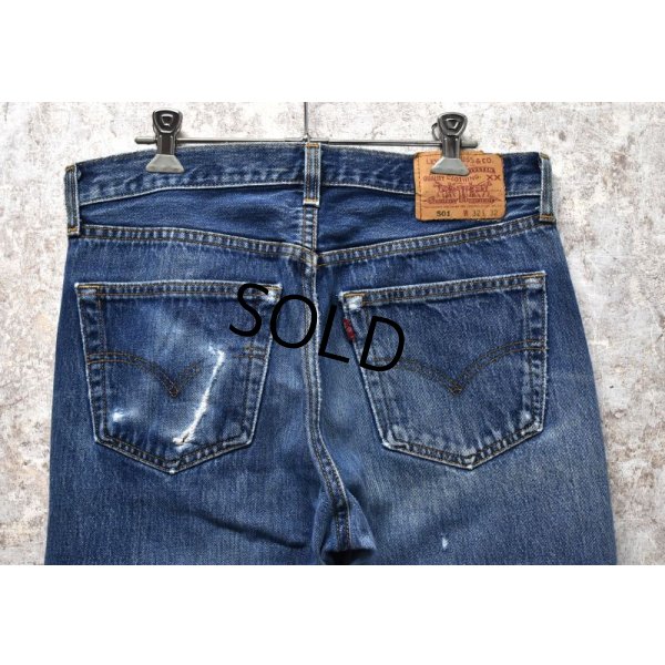 画像6: 【90's】【ビンテージ】【USA製】【LEVI'S】【リーバイス501】501【デニムパンツ】【32x32】
