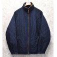 画像1: 【RALPH LAUREN】【ラルフローレン】【紺】【キルティングジップアップジャケット】【サイズＬ】<br> (1)