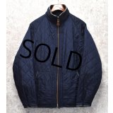 【RALPH LAUREN】【ラルフローレン】【紺】【キルティングジップアップジャケット】【サイズＬ】 