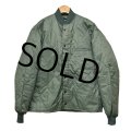 デッドストック 60's【米軍実物】【UNDERWEAR QUILTED JACKET】USAF【CWU-9/P】ライナージャケット【サイズM】 