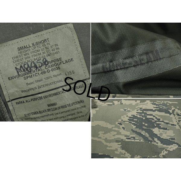 画像2: 【米軍実物】ビンテージ APECS【All Purpose Environmental Clothing System】【ゴアテックスパーカ】デジカモ【S-XS】 