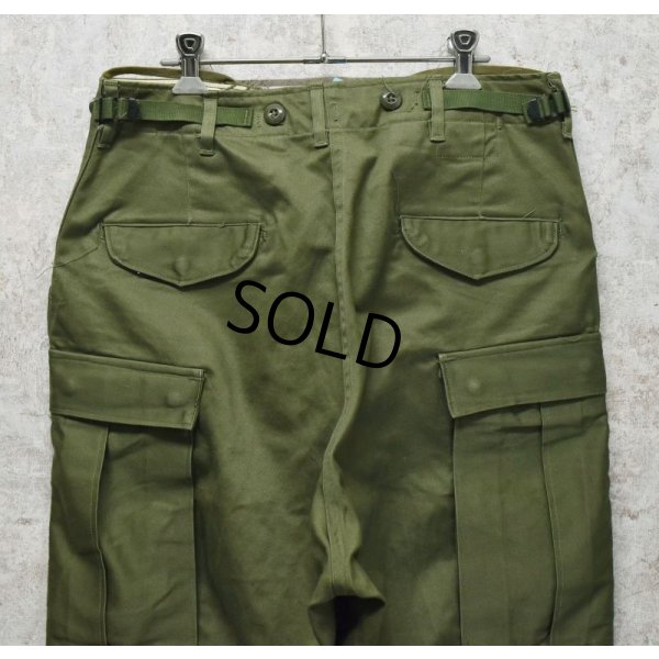 画像7: 【ほぼ未使用!!】【50's】U.S.ARMY【米軍実物】【M-51】【フィールドトラウザーズ】【フィールドパンツ】【カーゴパンツ】【S-Long】